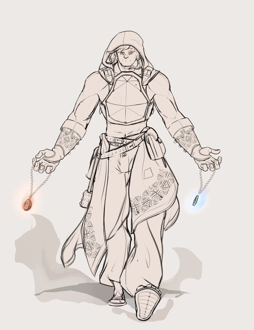 Lio - Full Body Sketch Lio - Full Body Sketch