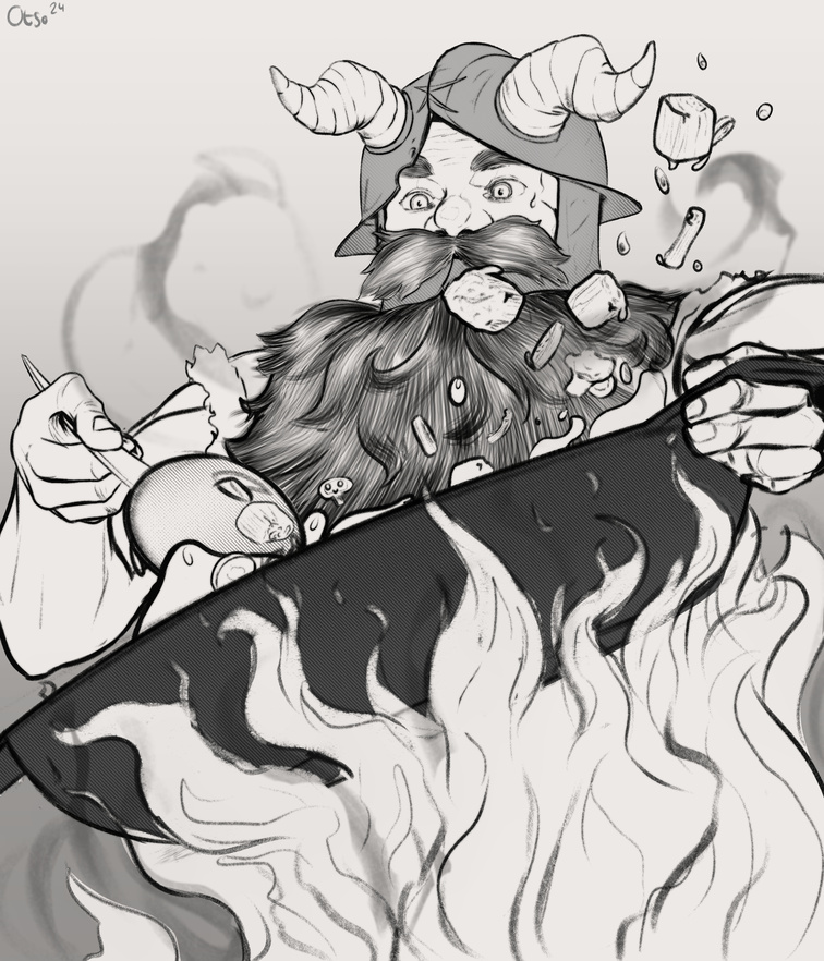 Senshi Fanart - Dungeon Meshi